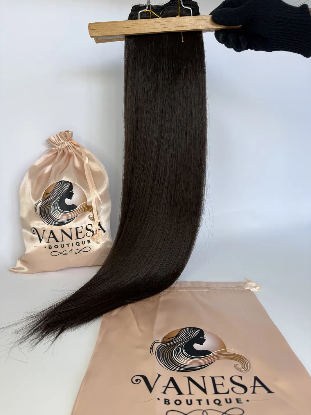 Premium luxury extensions 7 rows/160 grams color #4