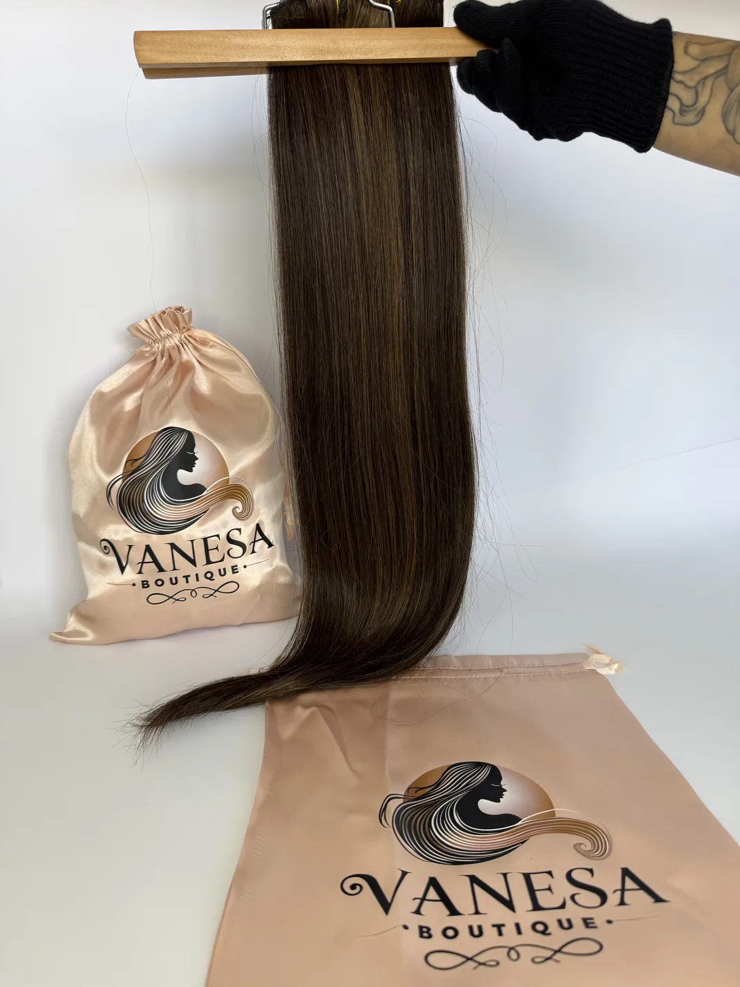 Premium luxury extensions 7 rows/160 grams color #SP4/27