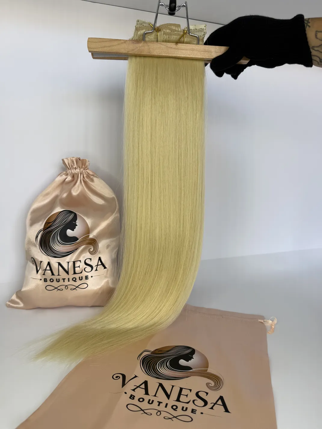 Premium luxury extensions 7 rows/160 grams color #613
