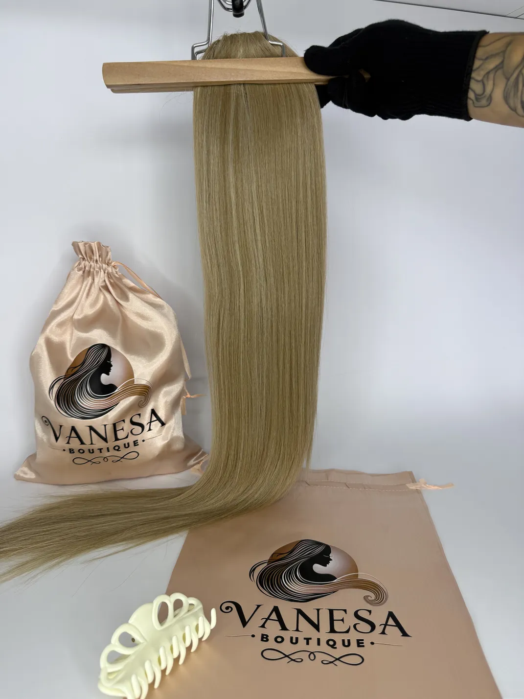 Tails 2in1-Premium luxury / straight tail/ 70cm/ color: #22H60