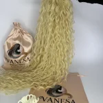 Tails 2in1-Premium luxury /curly tail/ 70 cm/ color: #613
