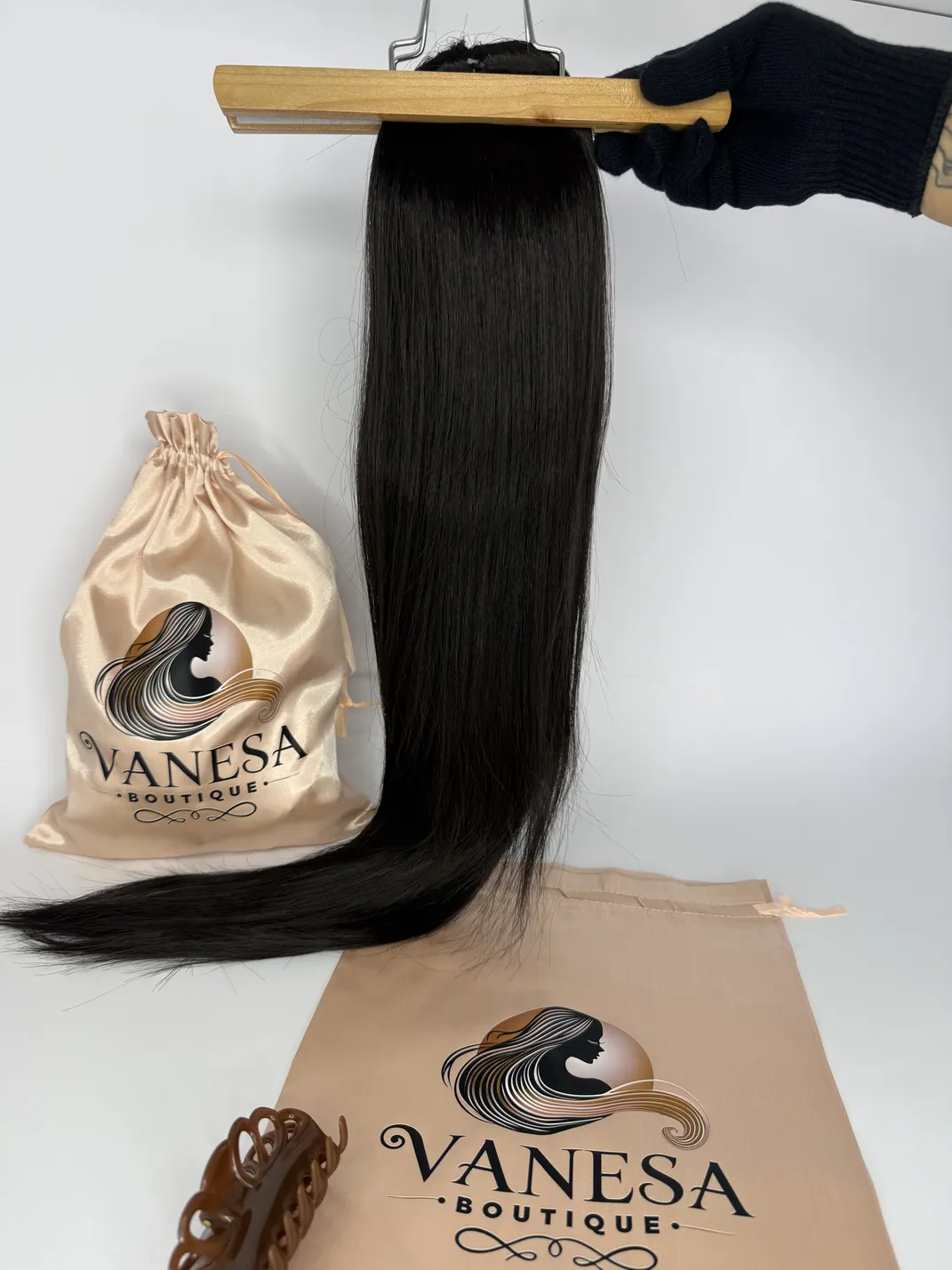 Tails 2in1-Premium luxury /straight tail/ 70 cm/ color: #2