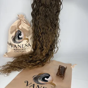 Tails 2in1-Premium luxury /curly tail/ 70 cm/ color: #T1B/27