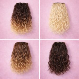 Ponytails - Curly - 50cm