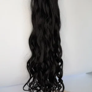 Premium luxury series extensions / curly / 60 cm / 200 g / 7 rows / color: #1B