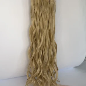 Premium luxury series extensions / curly / 60 cm / 200 g / 7 rows / color: #Champagne BL