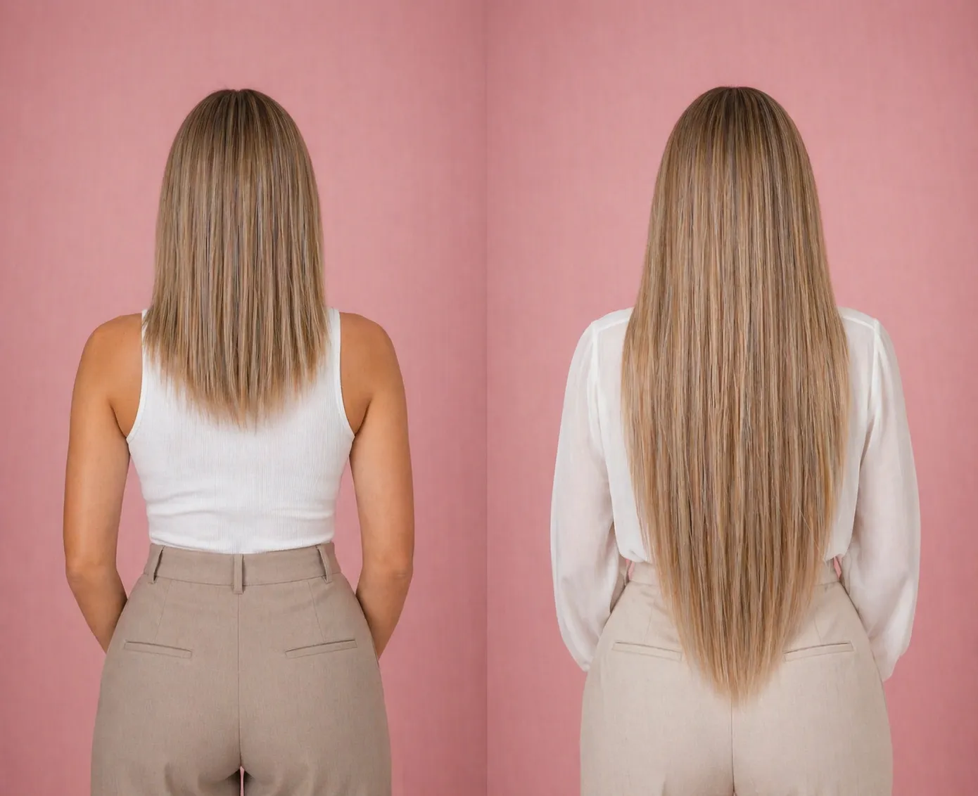 Premium luxury екстеншъни 7 реда/160 грама цвят #Ash blonde - Image 3